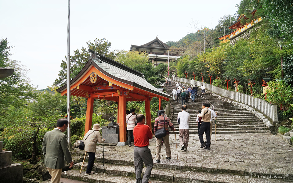 熊野那智大社の表参道