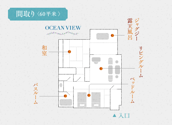 間取り　>60平米<