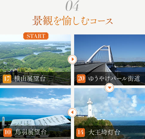 景観を愉しむコース